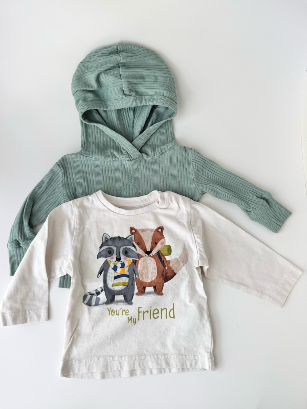 Kate Quinn Hooded Pullover and Mayoral Woodland Animal Long Sleeve T-Shirt